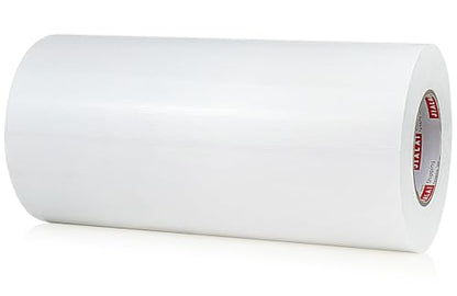JIALAI HOME 12" White Duct Tape, Industrial Grade 12 inches x 55 Yards (164 ft) Wide Tape Duct, 9 Mil Heavy-Duty, Waterproof, Strong, Flexible, No Residue, for Crafts & Home Improvement - color: White