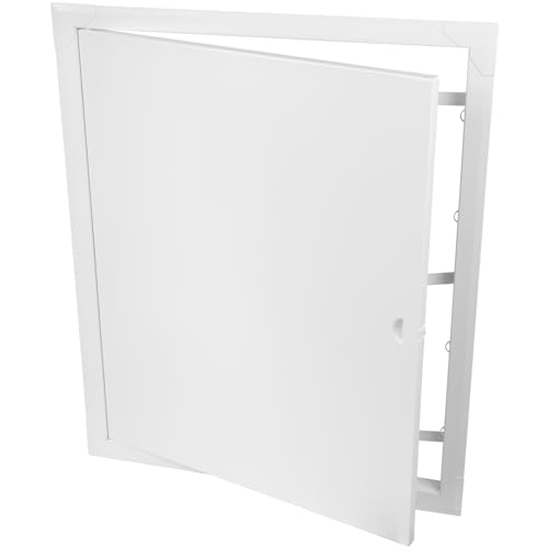 16" x 20" White Metal Access Panel - Wall Access Panel for Drywall - Hidden Wire Cover for Wall Covering Panels - Plumbing, Electricity, Heating Alarm, Bathroom, Dry Wall Hole Cover - size: 16" X 20"