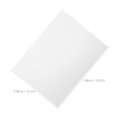 8pcs Vinyl Siding Patch: Paintable Self-Adhesive Siding Repair Stickers - White Patch for Cracks Holes and Seams - DIY Exterior Wall Repair 7.87x5.9 Inch