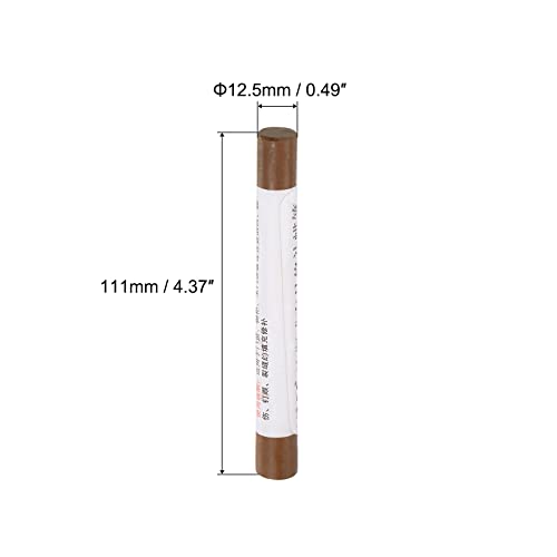 uxcell Wood Wax Filler Stick, Furniture Crayons Wooden Repair Wax Filler Stick Touch Up Wax Paint Pens for Scratches Holes Floor Laminate Tables Desks, Deep Chocolate - color: Deep Chocolate