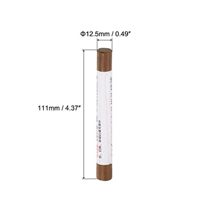 uxcell Wood Wax Filler Stick, Furniture Crayons Wooden Repair Wax Filler Stick Touch Up Wax Paint Pens for Scratches Holes Floor Laminate Tables Desks, Deep Chocolate - color: Deep Chocolate