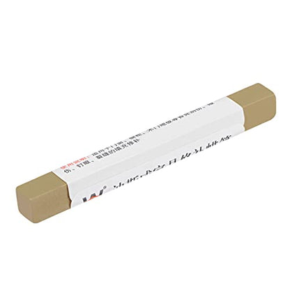 uxcell Furniture Repair Wax Filler Stick, Wood Scratch Filler Crayons Touch Up Repair Pens for Scratches Holes Floor Laminate Carpenters Tables Desks, Flaxen Yellow - color: Flaxen Yellow