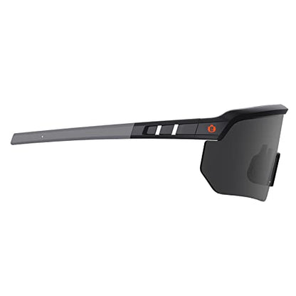 Ergodyne Skullerz Aegir Safety Glasses, ANSI Z87.1+ - color: Smoke Lens