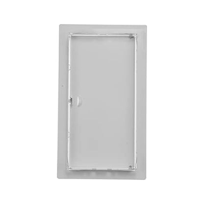 Vent Systems Access Panel for Drywall 6 x 12 Inch - Wall Hole Cover Plate - Metal Access Door with Handle - Plumbing Access Panel for Drywall - Service Shaft Crawl Space Door - Wall Access Panel - size: 6'' x 12''
