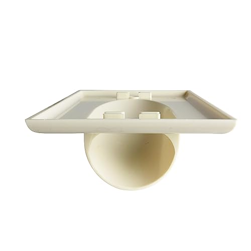Skywalker Single Gang Bundled Cable Wall Plate (Almond) - color: Almond
