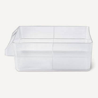 Amazon Basics 24-Drawer Plastic Storage Organizer with Dividers for Office/Craft/Tools, Wall Mountable, Sturdy, 6.3 x 21.3 x 15.8 inch, Black