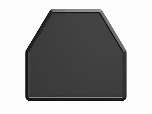 WeatherTech All-Purpose Mat - Multi-Use Mat for Everyday Living - 40" x 44" - Angled - Black (APM4044B) - color: Black, size: 3'4" x 3'8" (Rectangular)