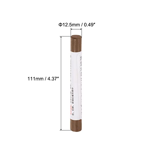 uxcell Wood Wax Filler Stick, Furniture Crayons Wooden Repair Wax Filler Stick Touch Up Wax Paint Pens for Scratches Holes Floor Laminate Tables Desks, Heavy Brown - color: Heavy Brown