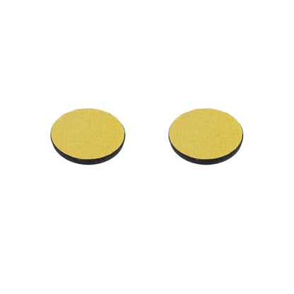MY MIRONEY 20PCS Round Chair Sliders Black Self-Adhesive Furniture Slider Gliders Floor Protector Pads with a Clear Plastic Box, 1 Inch - style: 1"; Black; 20PCS
