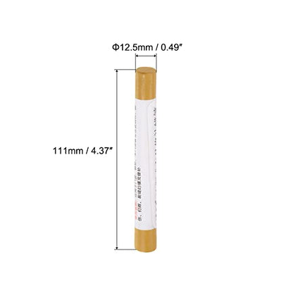 uxcell Wood Wax Filler Stick, Furniture Crayons Wooden Repair Wax Filler Stick Touch Up Wax Paint Pens for Scratches Holes Floor Laminate Tables Desks, Spanish Yellow - color: Spanish Yellow