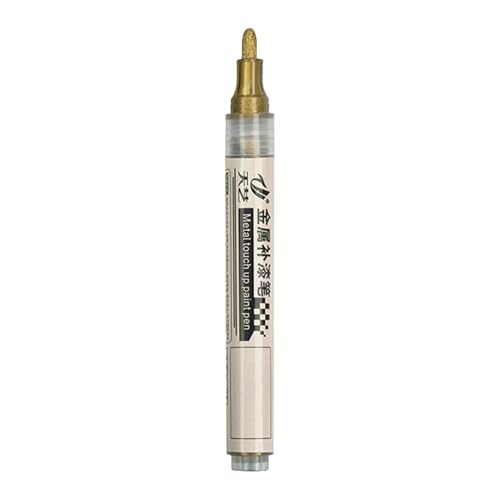 Aislor Metal Touch Up Paint Pen - Scratch & Fade Repair Kit for Metal Surfaces, Long-Lasting Color Restorer Gold One Size - color: Gold
