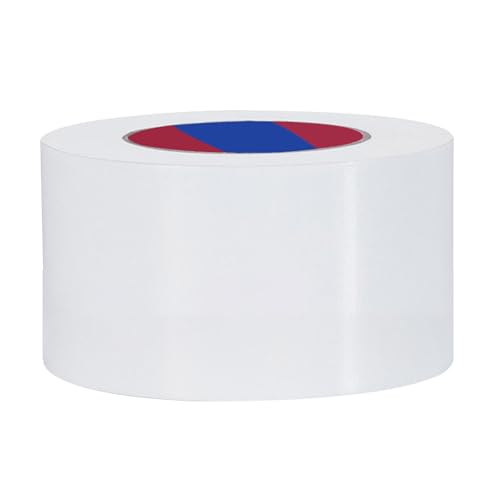 White Heavy Duty Duct Tape, 3 Inch x 55 Yards, Industrial Grade Waterproof & UV Resistant, Strong Adhesive for Indoor Outdoor Repairs, Crafts, Home Improvement, Moving Packing and DIY Projects - color: White, size: 3inch X 55 Yards