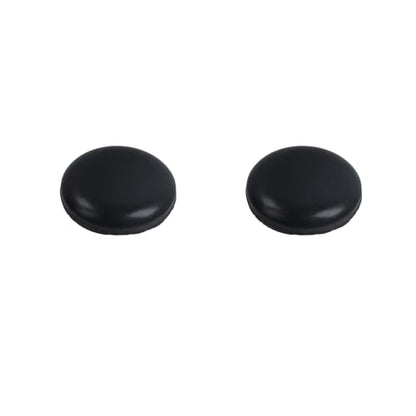 MY MIRONEY Round Chair Sliders Black Self-Adhesive Furniture Slider Gliders Floor Protector Pads with a Clear Plastic Box, 1 Inch, 40PCS - style: 1"; Black; 40PCS