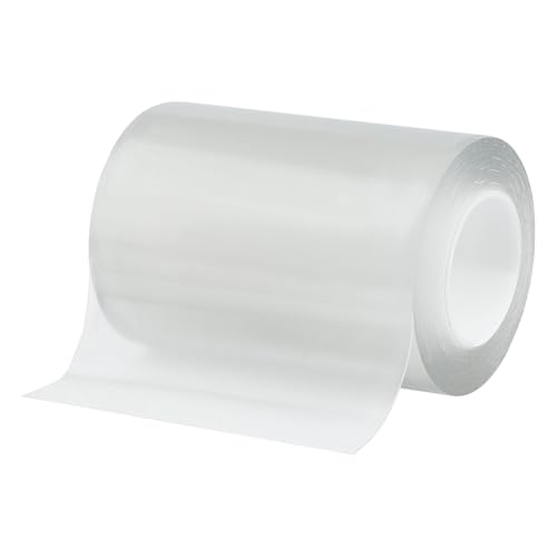 Waterproof Repair Tape,Clear Inflatable Patch Repair Kit for Tent Fabric Awning RV Roof Underbelly Tarp Sail and Boat Cover Outdoor Repair Patch - color: Transparent, size: 4in*16ft