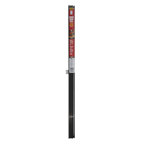 M-D Building Products 06056 36 in. Bronze Aluminum L-Shape Screw-on Under Door Seal - color: Brown