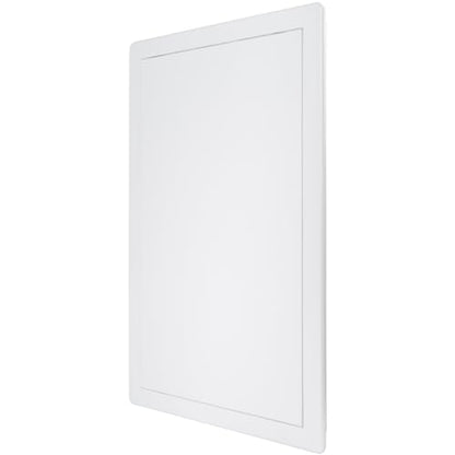Vent Systems White ABS Plastic Access Panel 10 x 16 Inch (Cut-Out) - Access Door for Drywall, Wall, Ceiling - Electrical, Plumbing Service Wall Hole Cover - Inspection Door - 11 x 16.5 Inch (Outer) - size: 10 X 16 Inch / 250 X 400 Mm