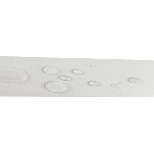 Multi-Purpose Duct Tape 1 Inch x 33 Yards, Heavy Duty, Waterproof, Great for Repairs, Packaging, Arts Crafts and DIY Projects (White) - color: White