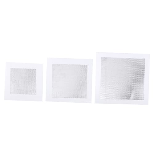 3pcs Self-Adhesive Wall Repair Patch Kit Drywall Repair Stickers for Quick Hole Mending Lightweight Mesh for Smooth Finish for Home Decor and Damage Restoration