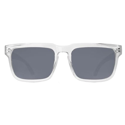 Safety Polycarbonate Polarized Sunglasses for Men and Women UV400 Protection and Includes ANSI Z87 - color: Clear-polarized