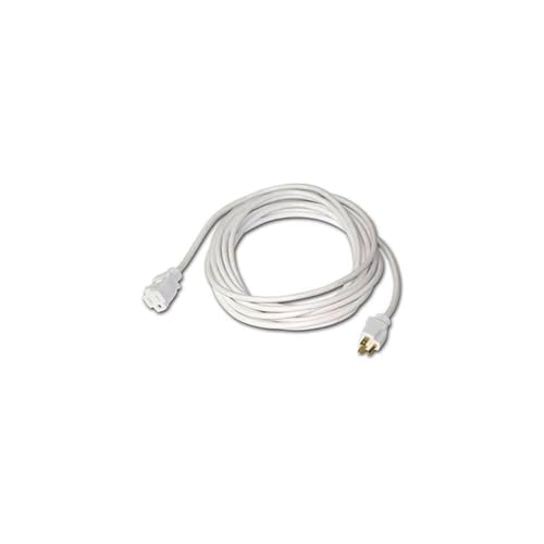 Century Wire & Cable Pro Power 50 Foot White Extension Cord