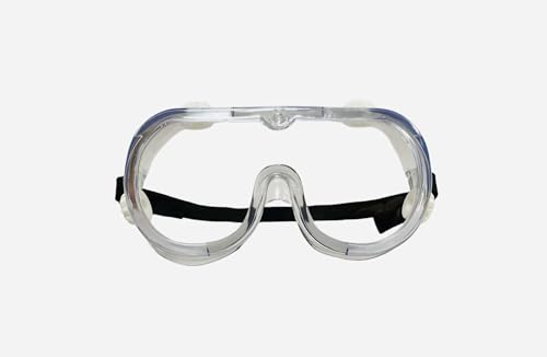 keebomed Chemical Splash/Impact Safety Goggle, Soft, Adjustable 1 -Pack