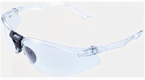 LIBUS Safety Glasses, Clear Anti-fog & Scratch, ANSI Z87.1, UV Protection, Front/Side Spark & Dust Shield, Polycarbonate Lens - size: Pack of 1
