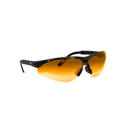 Walker's Elite Sport Shooting Glasses - Impact-Resistant Anti-Fog Non-Slip Adjustable UV Protection Hunting Sports Glasses - color: Amber