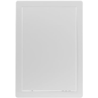 Vent Systems White ABS Plastic Access Panel 8 x 12 Inch (Cut-Out) - Access Panel with Door for Drywall, Wall, Ceiling - Electrical & Plumbing Service Inspection Door - Wall Hole Cover for Indoor Use - size: 8 X 12 Inch / 200 X 300 Mm