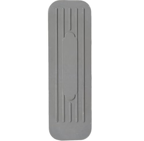Merriway® BH02509 Door Stop, Heavy Duty Non-Slip Rubber, Grey