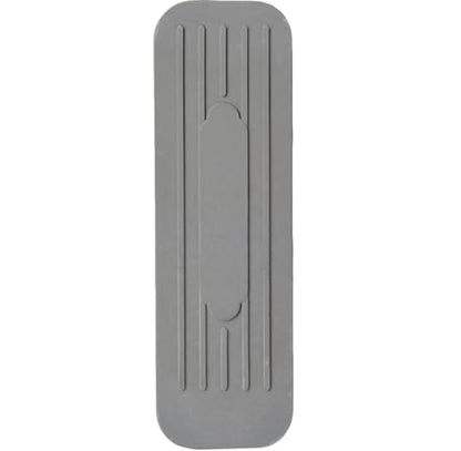 Merriway® BH02509 Door Stop, Heavy Duty Non-Slip Rubber, Grey