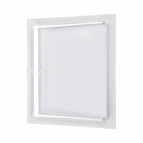 10" x 12" White Metal Access Panel, Service Shaft Door, Plumbing, Electricity Heating Alarm Wall for Drywall, Bathroom Services Hole Cover, Wall Covering - size: 10" X 12"