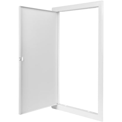 10" x 20" White Metal Access Panel, Service Shaft Door, Plumbing, Electricity Heating Alarm Wall for Drywall, Bathroom Services Hole Cover, Wall Covering - size: 10" x 20"