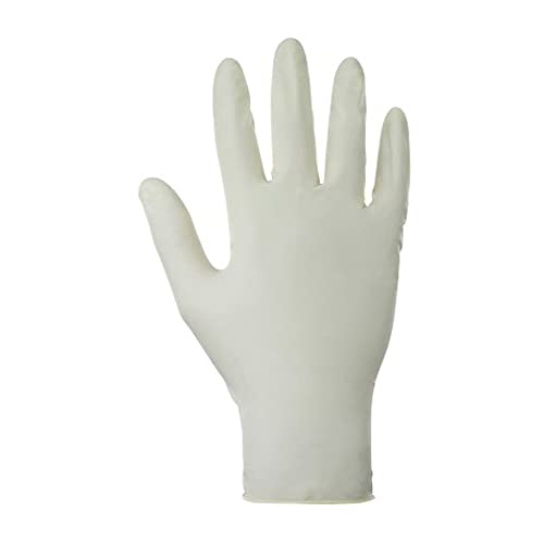 SAS Safety 650-1003 Dyna Grip Powder-Free Latex Disposable Glove, Large, 7 mil Thick (Pack of 100)
