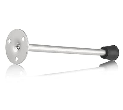 2 Pack Stainless Steel Heavy Duty Door Stop 7.87" Wall Mounted Door Stopper with Rubber Tip Design Mute for Wall and Door Protection, 7.87" / 200mm - size: 7.87"/200mm