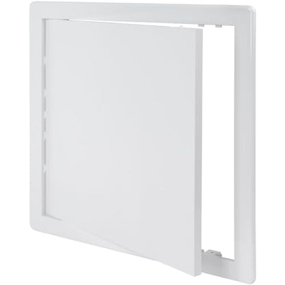 Vent Systems White ABS Plastic - Access Panel 12 x 12 Inch - Access Panel with Door for Drywall, Wall and Ceiling Electrical and Plumbing Service Wall Hole Cover - Exterior Dimensions 12.7x12.7 Inches - size: 12 X 12 Inch / 300 X 300 Mm