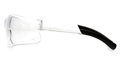 Pyramex Ztek Safety Glasses ANSI Z87+ - color: Clear Frame/Clear Anti -Fog Lens, size: One Size (Single)