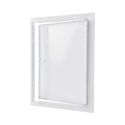 10" x 14" White Metal Access Panel, Service Shaft Door, Plumbing, Electricity Heating Alarm Wall for Drywall, Bathroom Services Hole Cover, Wall Covering - size: 10" x 14"
