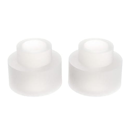 Shower Door Nylon Pivot Bushing fit for Framed Pivot Shower Door for Shower Doors Stainless Steel Pivot Kit - 2 Pack - size: #Spb12