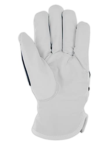 MAGID T-REX Rebel Series ANSI A6 Goatskin Para-Aramid Impact Gloves, 48 Pairs, 8/Medium (TRX814) - size: 8/M, style: 48 Pairs