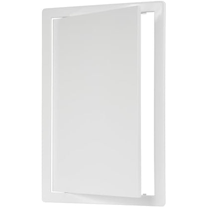 10 x 16 White Plastic Access Panel. Service Shaft Door Panel. Plumbing, Electricity, Heating, Alarm Wall Access - color: White, size: 10" x 16"