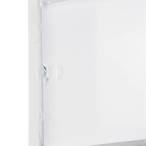 8" x 10" White Metal Access Panel, Service Shaft Door, Plumbing, Electricity Heating Alarm Wall for Drywall, Bathroom Services Hole Cover, Wall Covering - size: 8x10 Inch