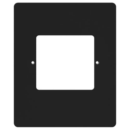 IST Retro Intercom Room & Patio Station Vertical Plastic Cover Plate, Black (RETRO-5RVB)