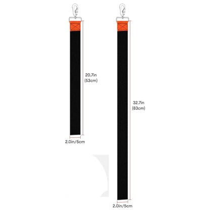 SLIIMU Ladder Stability Anchor Safety Strap (2ft & 3ft), Suitable for Most Ladder Stability Anchor on The Market