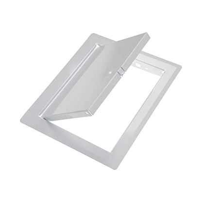 Vent Systems Access Panel for Drywall 6 x 8 Inch - Wall Hole Cover Plate - Metal Access Door with Handle - Plumbing Access Panel for Drywall - Service Shaft Crawl Space Door - Wall Access Panel - size: 6'' x 8''