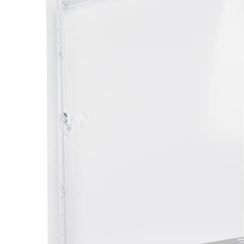 10" x 16" White Metal Access Panel, Service Shaft Door, Plumbing, Electricity Heating Alarm Wall for Drywall, Bathroom Services Hole Cover, Wall Covering - size: 10" x 16"