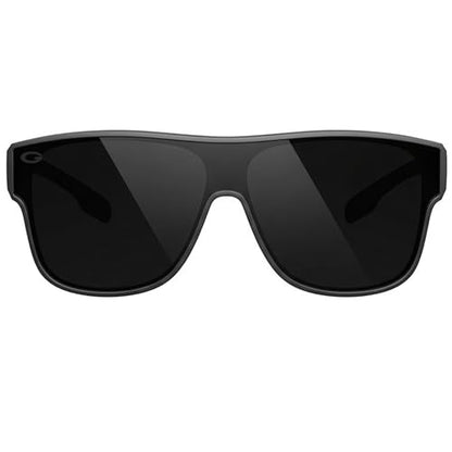 Cover-Ups Black Fit Over Sunglasses - Wrap Around Sunglasses - People Who Wear Prescription Glasses in the Sun - color: Gloss / Black