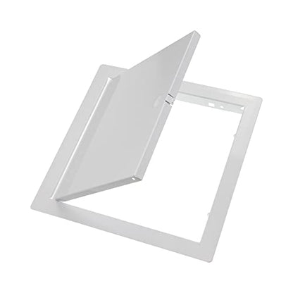 Vent Systems Access Panel for Drywall 8 x 8 Inch - Wall Hole Cover Plate - Metal Access Door with Handle - Plumbing Access Panel for Drywall - Service Shaft Crawl Space Door - Wall Access Panel - size: 8'' X 8''