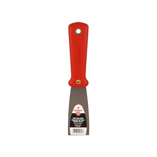 Red Devil 4823 1-1/2" Stiff Putty Knife - size: 1.5", style: Stiff