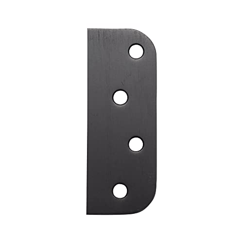 Hinge Blanks for Door Hinges - Filler Plates - 4 Inch with 5/8 Inch - 3 Pack (Oil Rubbed Bronze) - color: Oil Rubbed Bronze