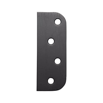 Hinge Blanks for Door Hinges - Filler Plates - 4 Inch with 5/8 Inch - 3 Pack (Oil Rubbed Bronze) - color: Oil Rubbed Bronze